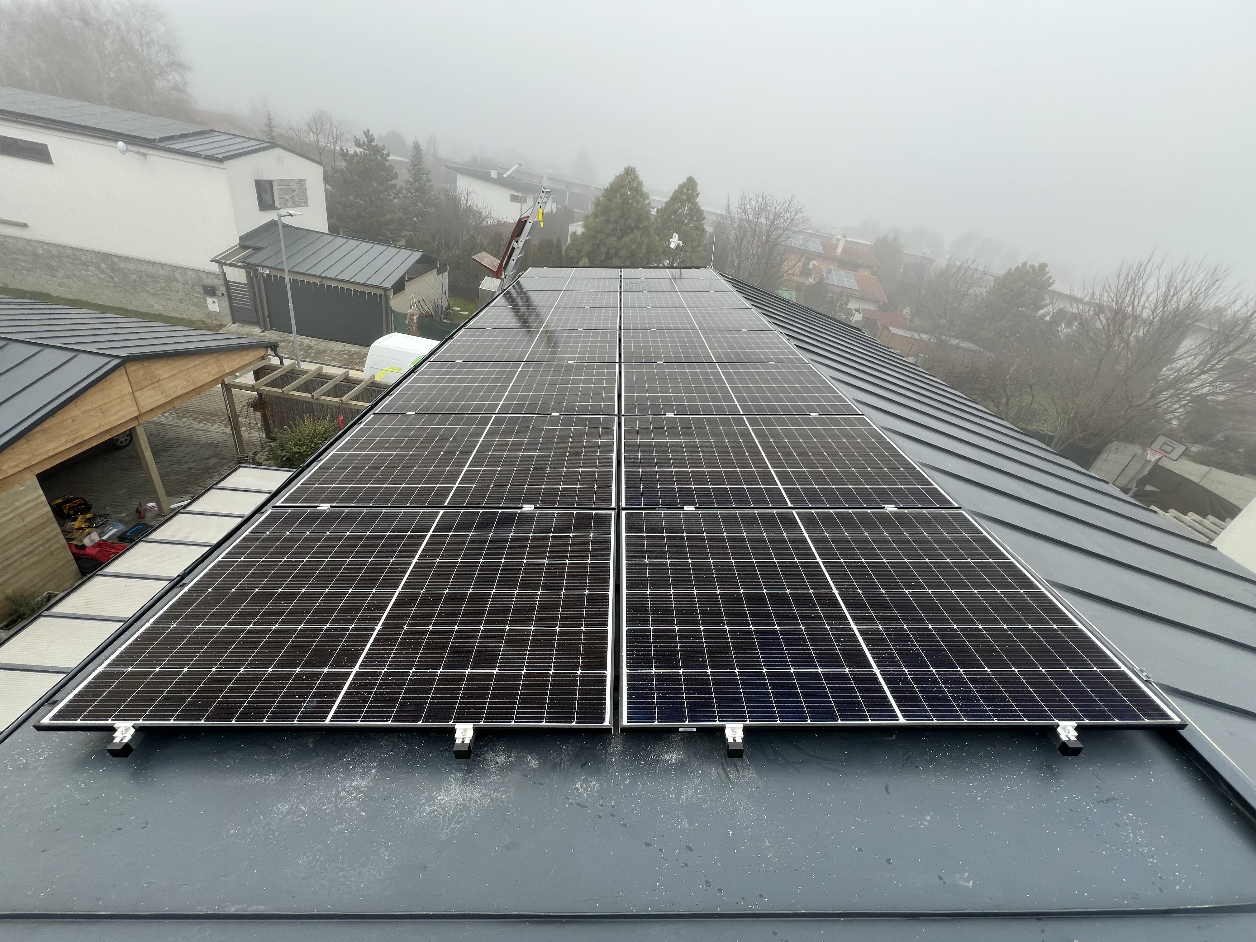 Fotovoltika 7,28 kWp na rodinnom dome v obci Dunajská Lužná - Nové Košariská